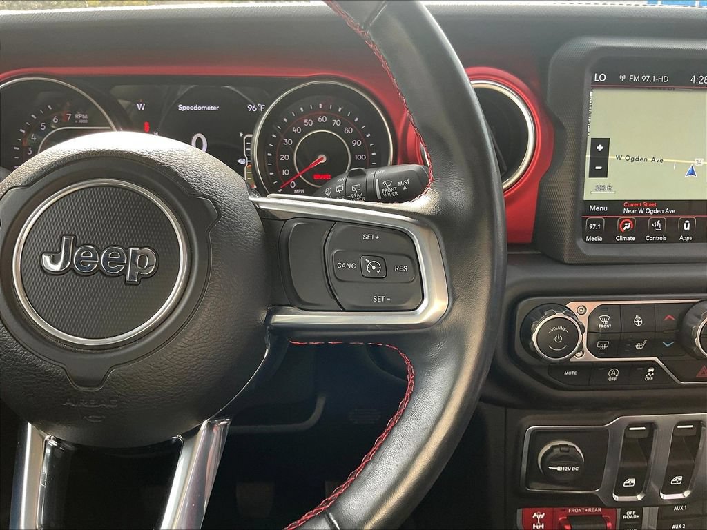 Used 2021 Jeep Wrangler Rubicon w/ Uconnect 4C Nav & Sound Group AWD/4WD image 12
