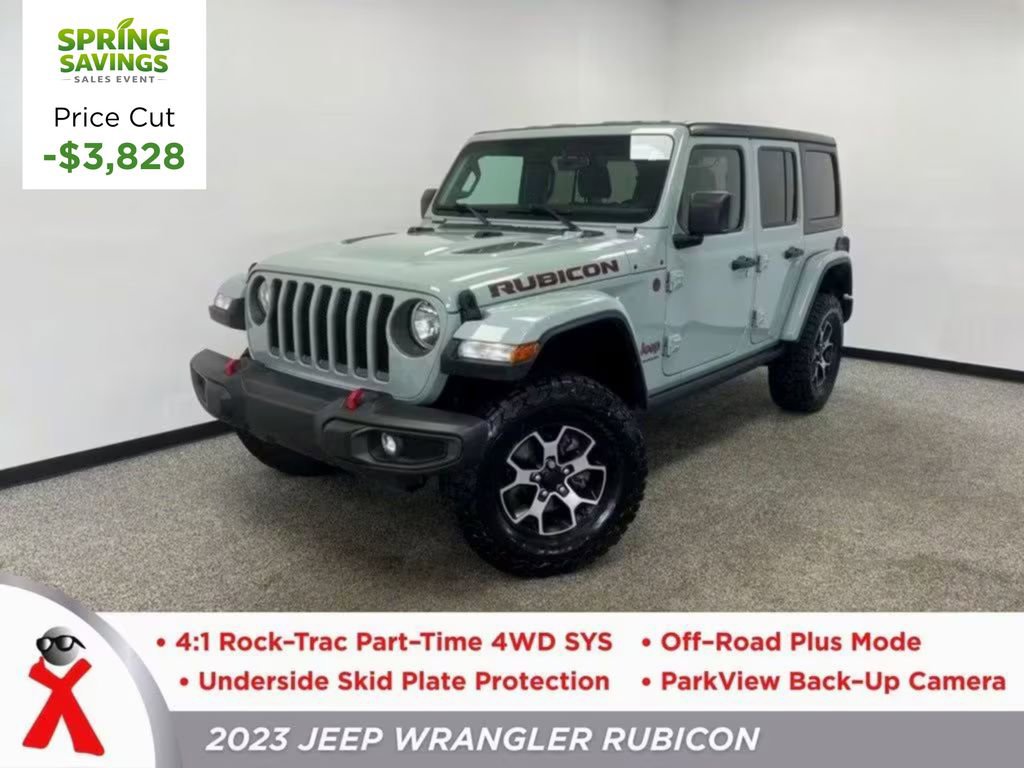 Used 2023 Jeep Wrangler Unlimited Rubicon