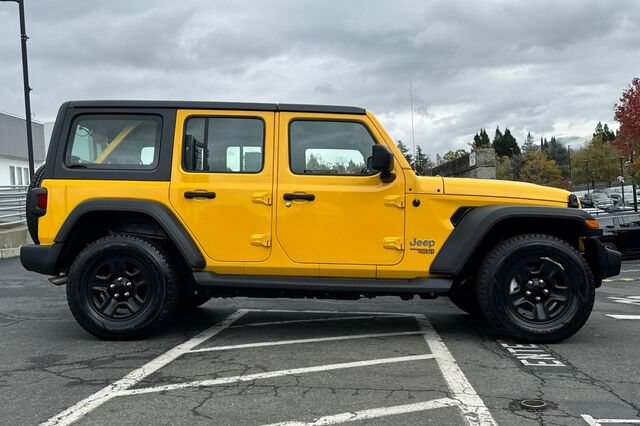 Certified 2021 Jeep Wrangler Unlimited Sport AWD/4WD image 3