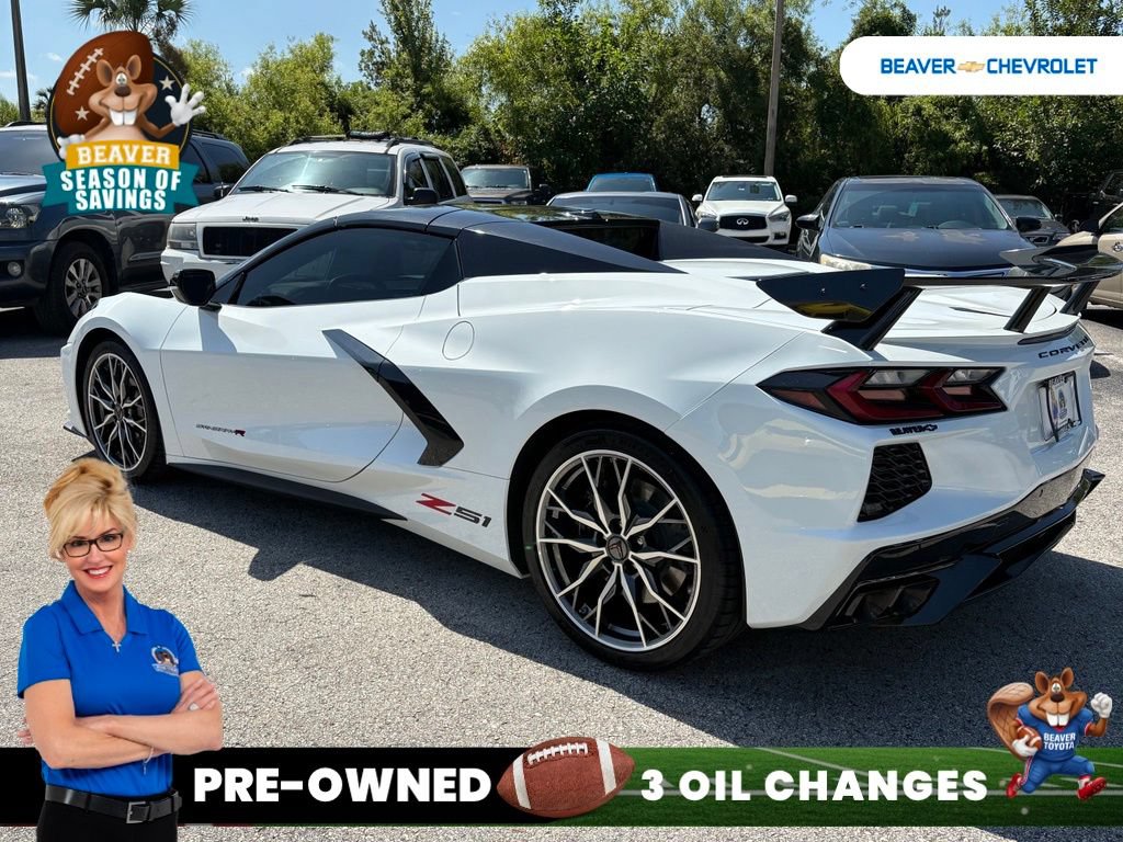 Used 2025 Chevrolet Corvette Stingray Premium Conv w/ Z51 Performance Package RWD image 5