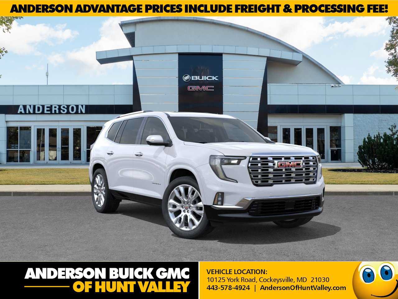 New 2026 GMC Acadia Denali w/ Super Cruise Package