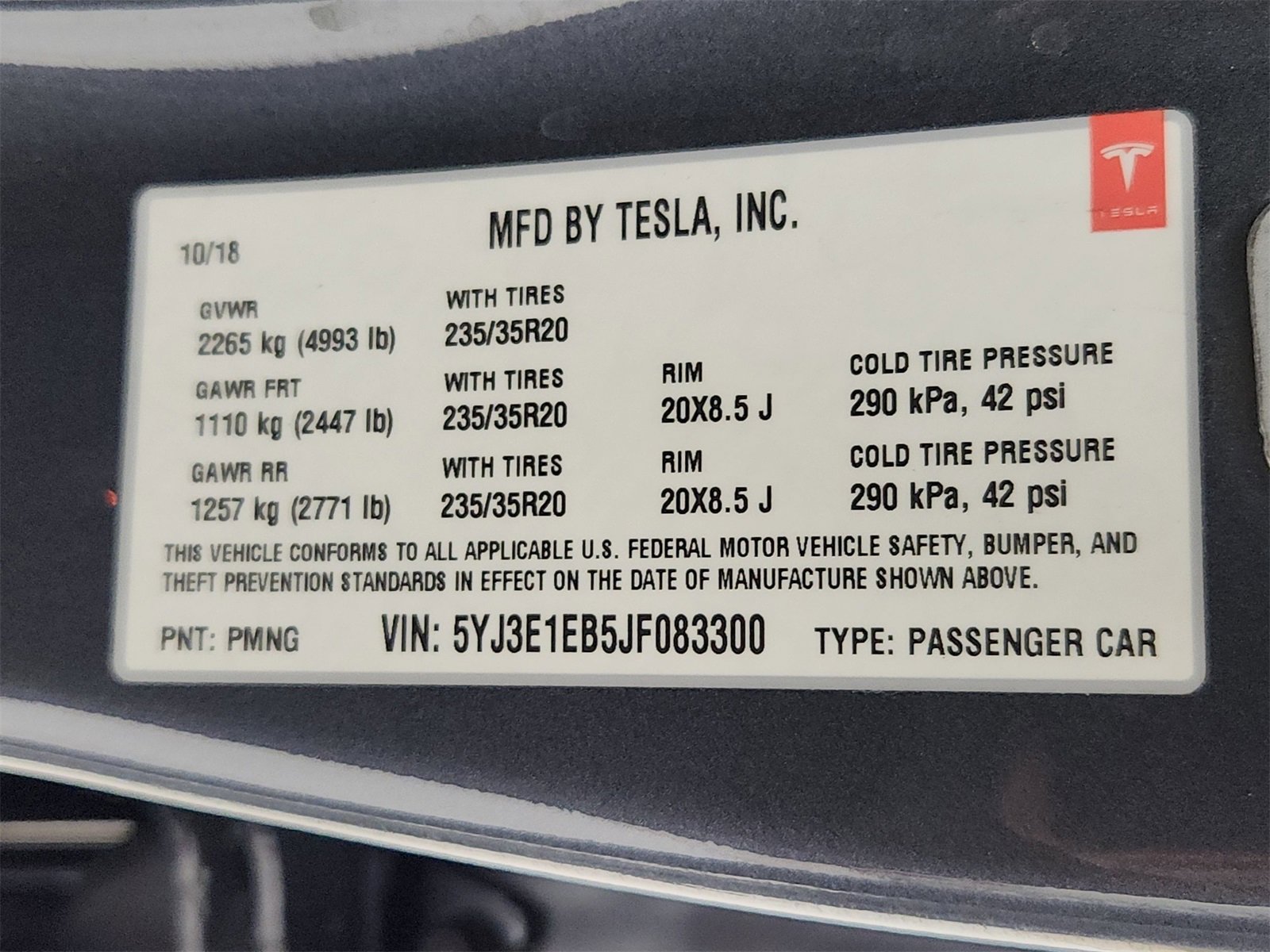 Used 2018 Tesla Model 3 Long Range image 28