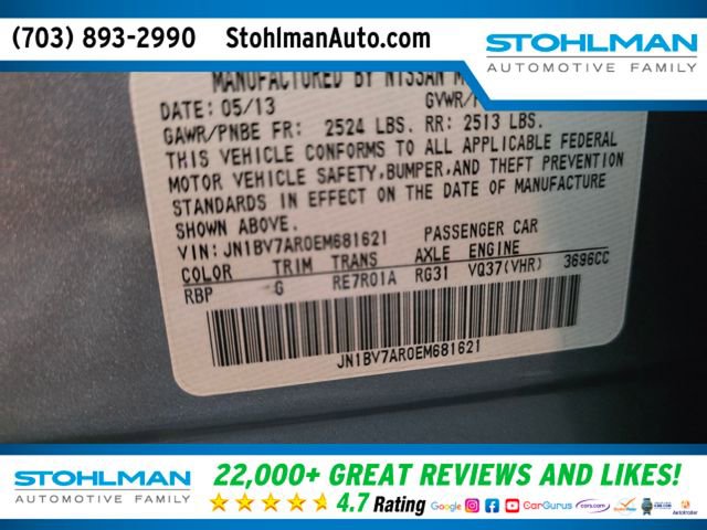 Used 2014 INFINITI Q50 Sport w/ Spare Tire Package image 38