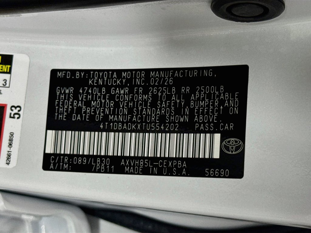 Certified 2026 Toyota Camry XSE w/ Premium Plus Package AWD/4WD image 37