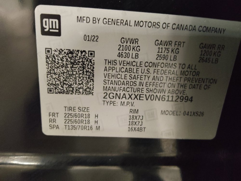 Used 2022 Chevrolet Equinox Premier AWD/4WD image 33