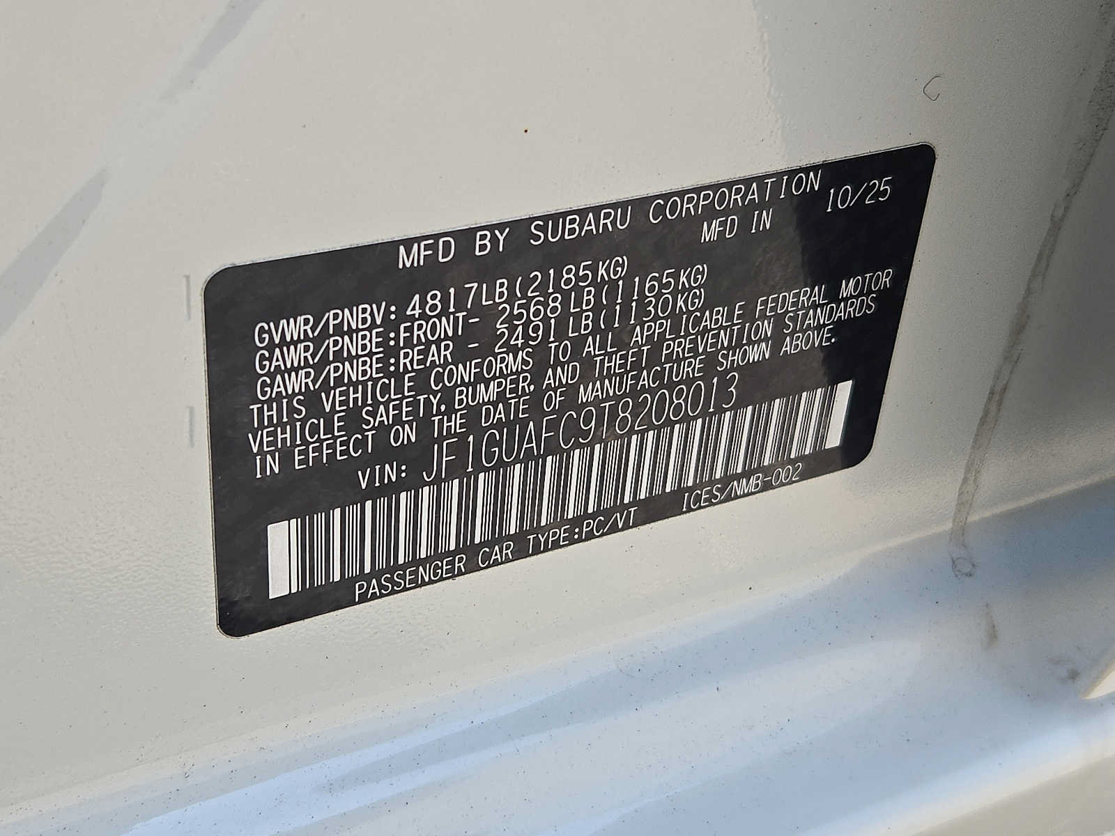 Certified 2026 Subaru Impreza 2.0i Sport AWD/4WD image 27