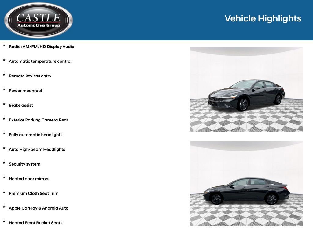 New 2026 Hyundai Elantra SEL Sport Premium FWD image 3