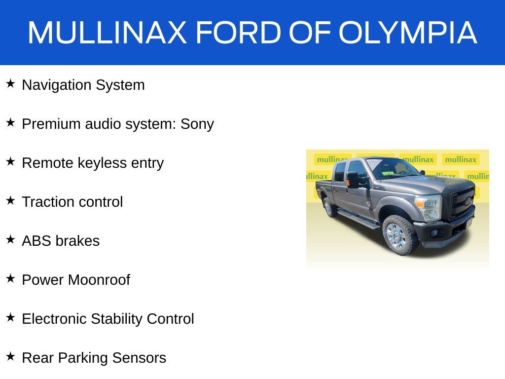 Used 2014 Ford F350 Lariat w/ Lariat Chrome Package AWD/4WD image 17