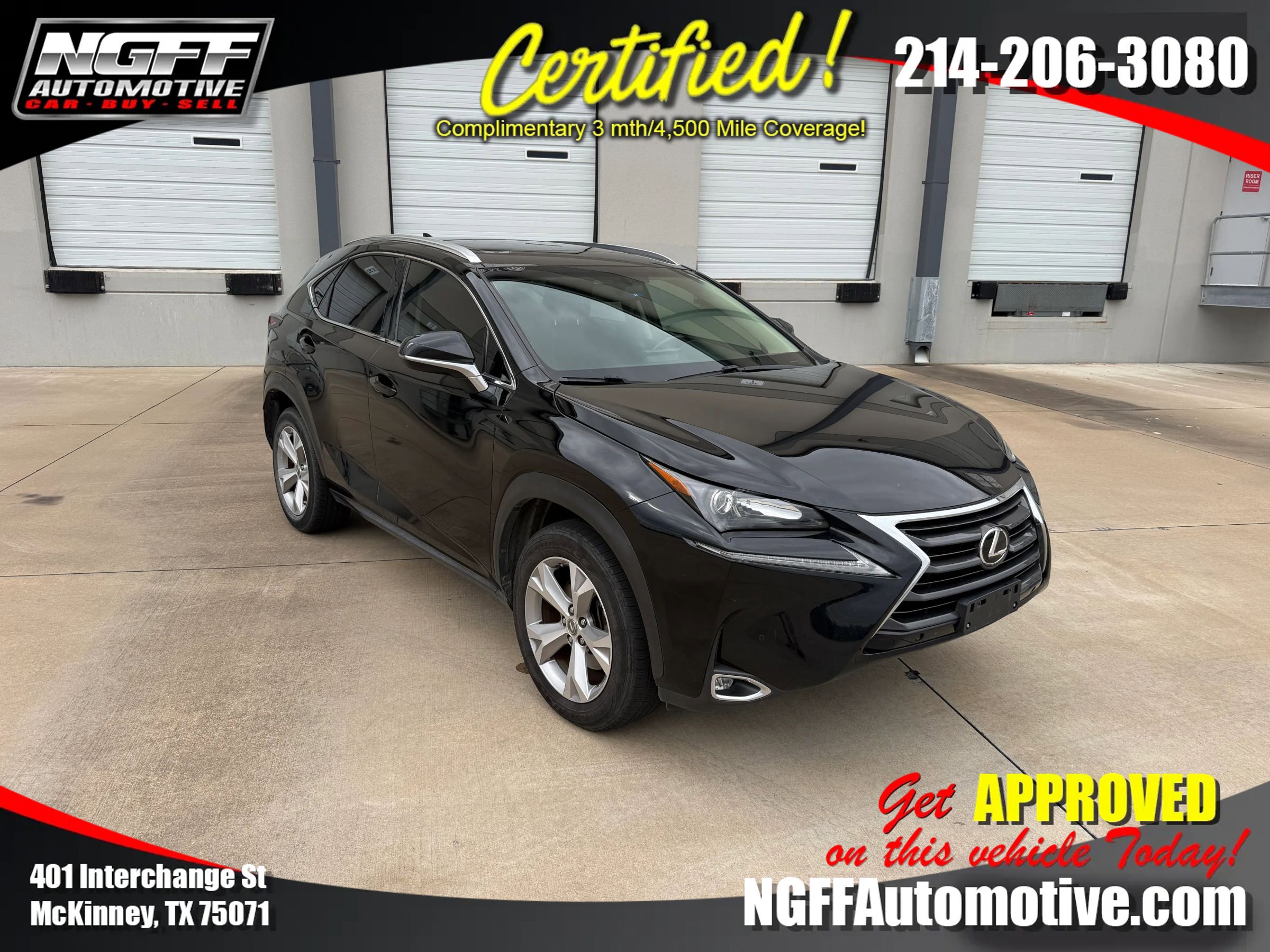 Used 2017 Lexus NX 200t FWD w/ Premium Package