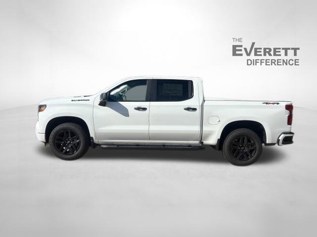 New 2026 Chevrolet Silverado 1500 Custom w/ Turbomax Blackout Package AWD/4WD image 4