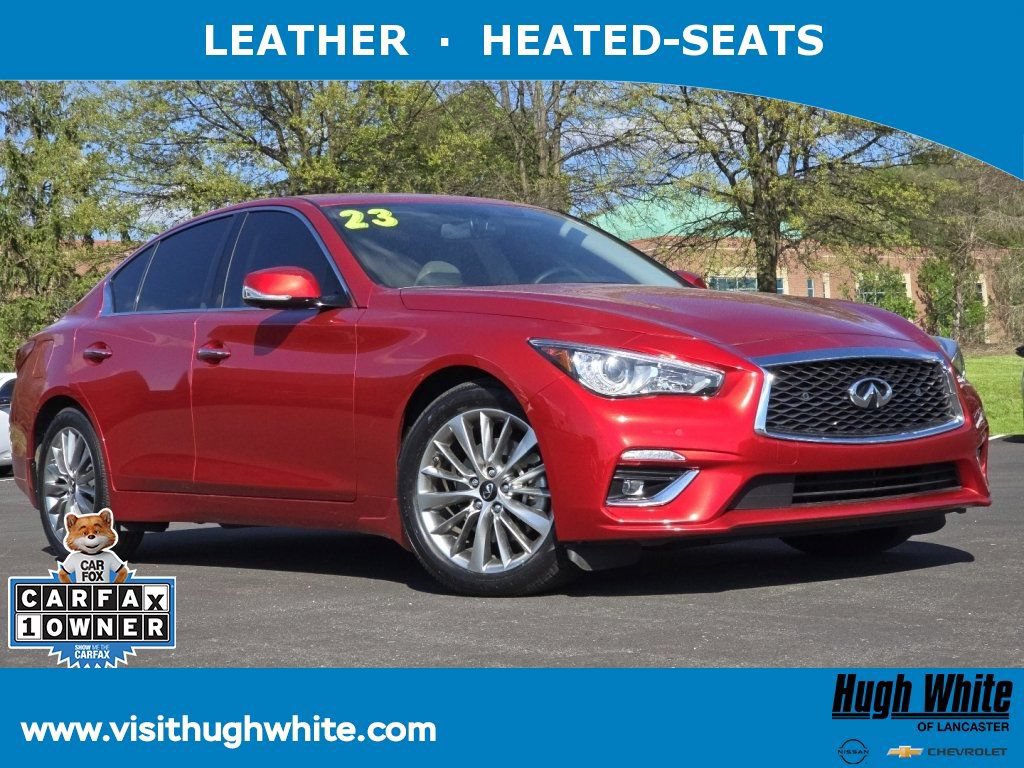 Used 2023 INFINITI Q50 Luxe w/ Cargo Package