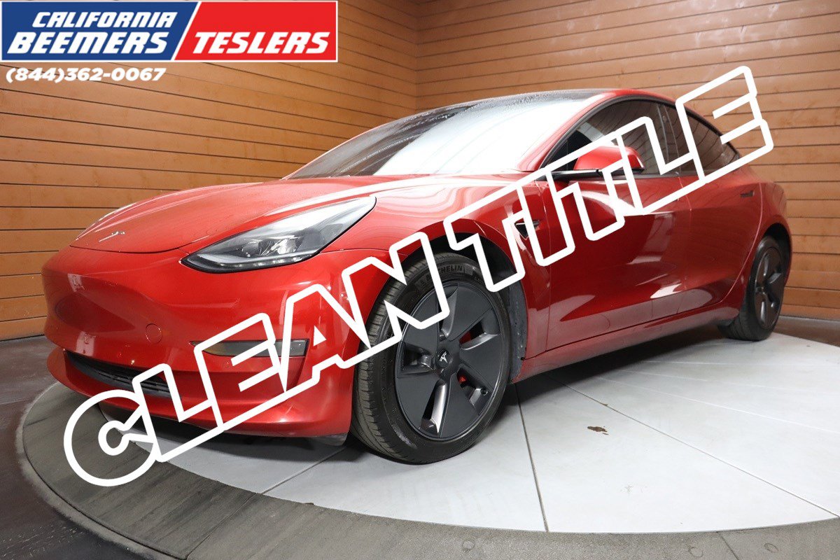 Used 2021 Tesla Model 3 Long Range image 1