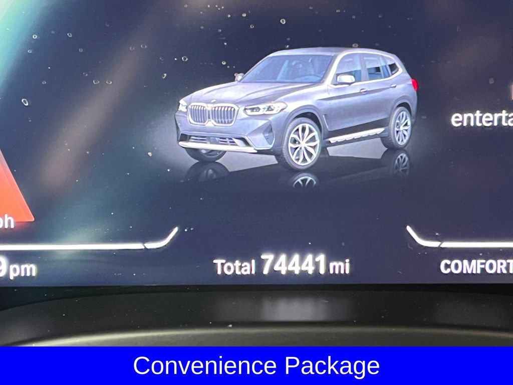 Used 2022 BMW X3 xDrive30i w/ Convenience Package AWD/4WD image 2