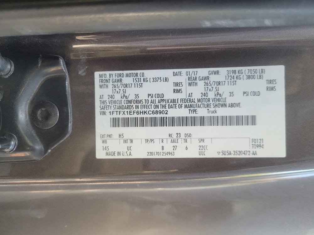 Used 2017 Ford F150 XLT AWD/4WD image 33