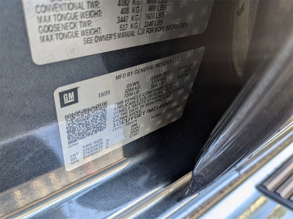 Certified 2021 Chevrolet Silverado 1500 LTZ w/ LTZ Premium Package image 33