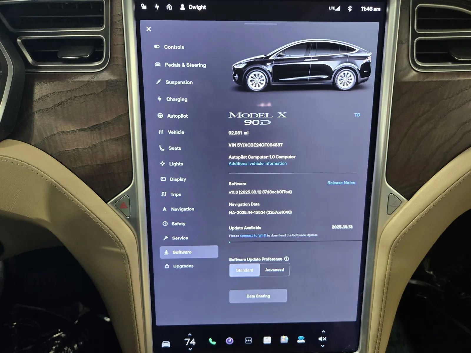 Used 2016 Tesla Model X 90D AWD/4WD image 17