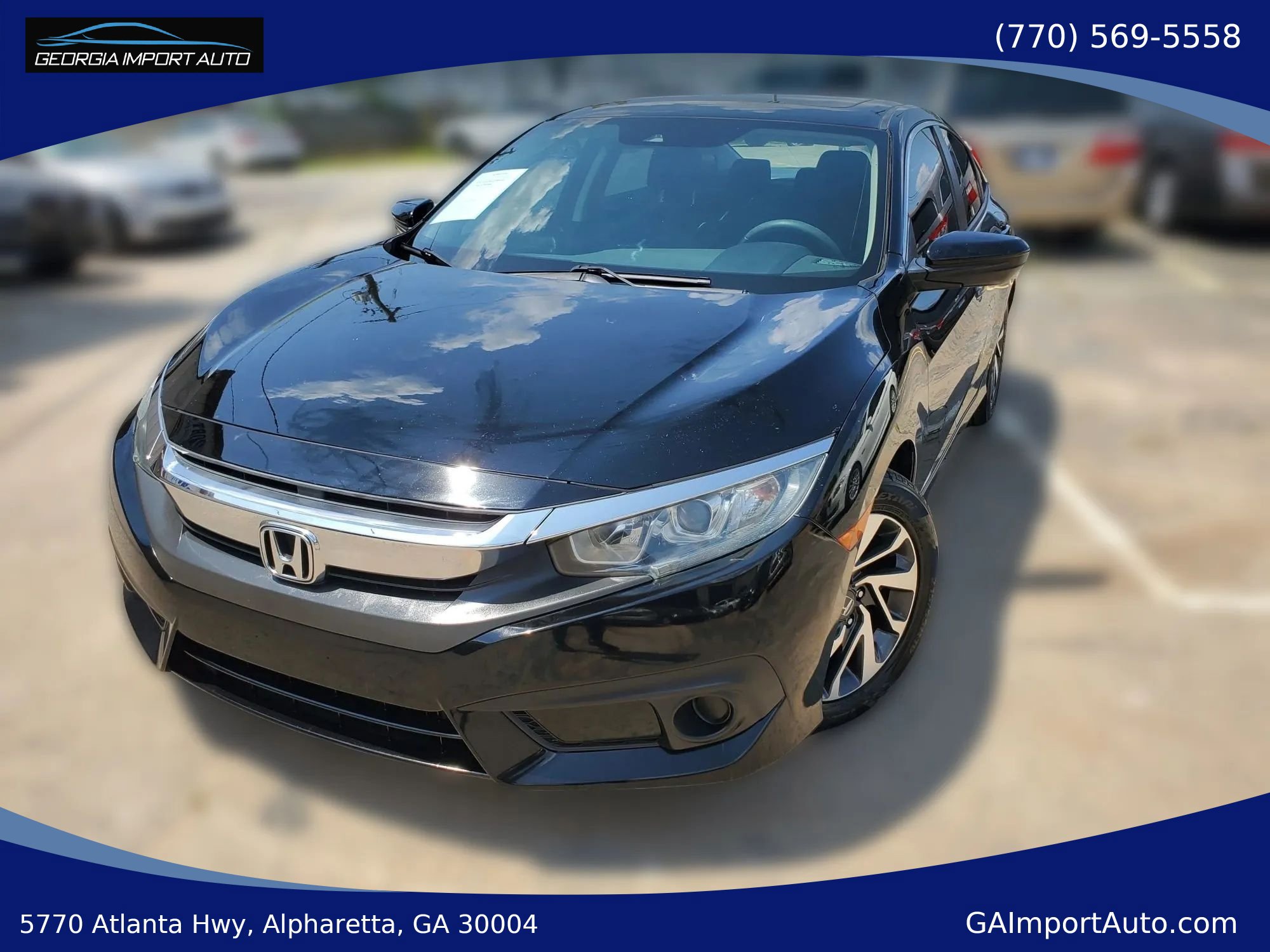 Used 2016 Honda Civic EX