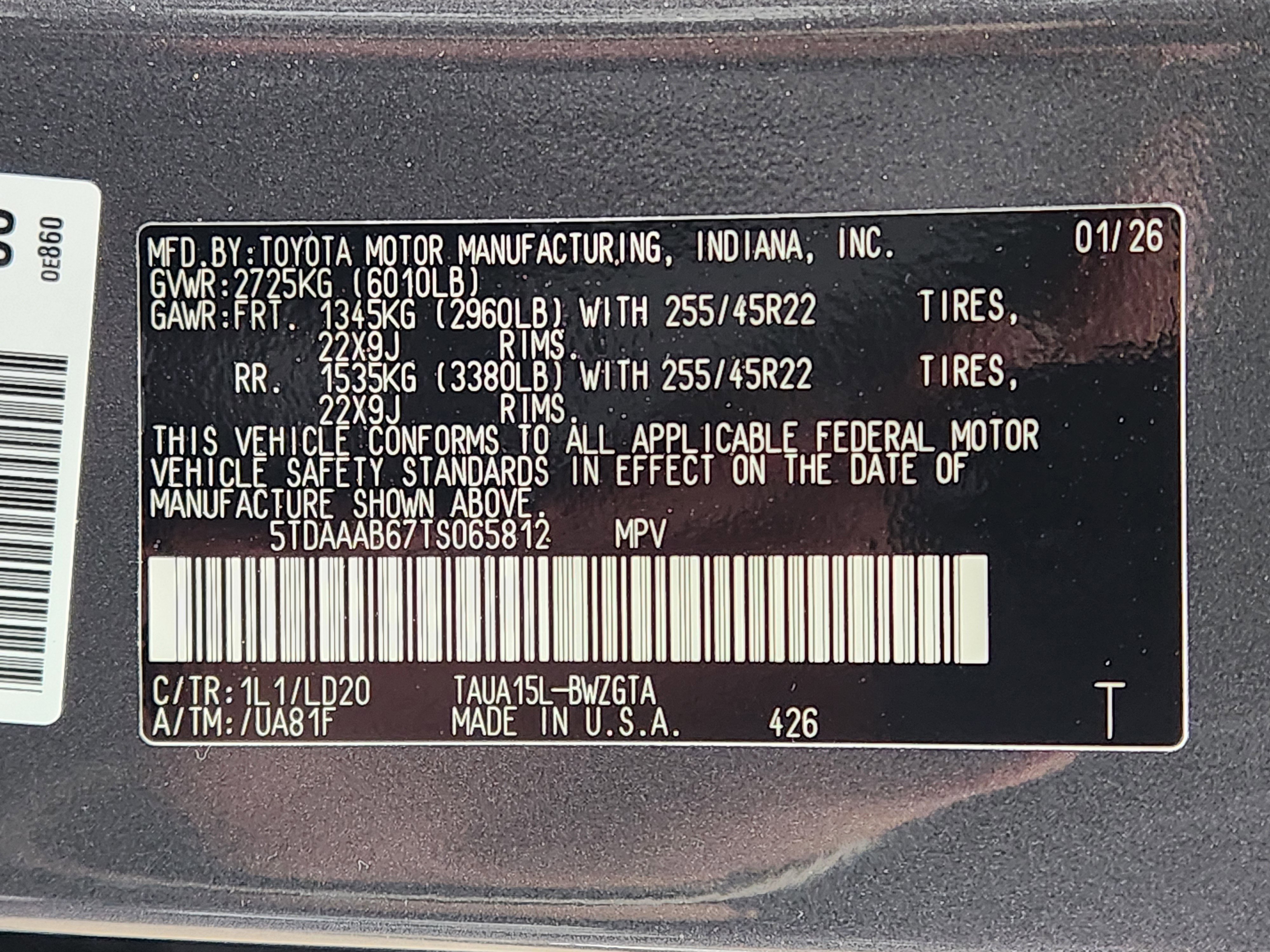 New 2026 Lexus TX 350 AWD image 23