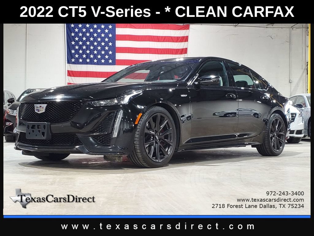Used 2022 Cadillac CT5 V w/ Cold Weather Package