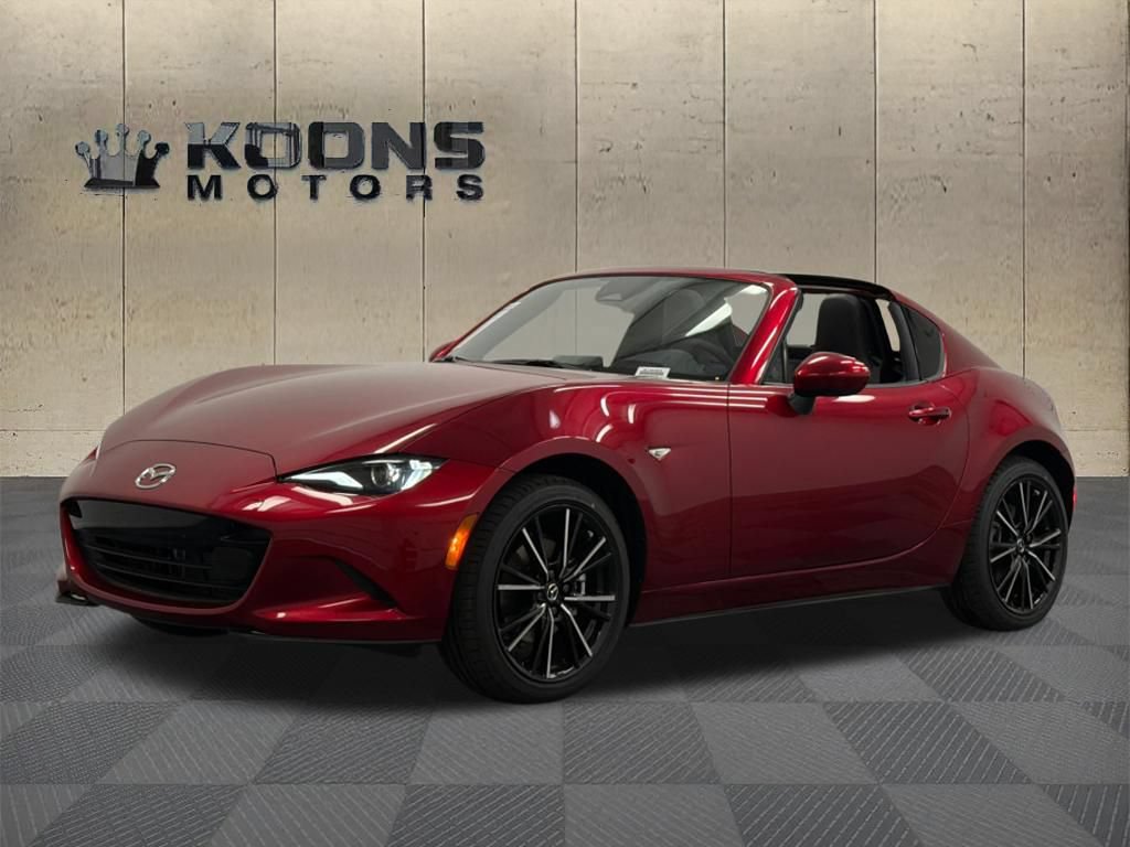 New 2026 MAZDA MX-5 Miata RF Grand Touring w/ Weather Package RWD image 1