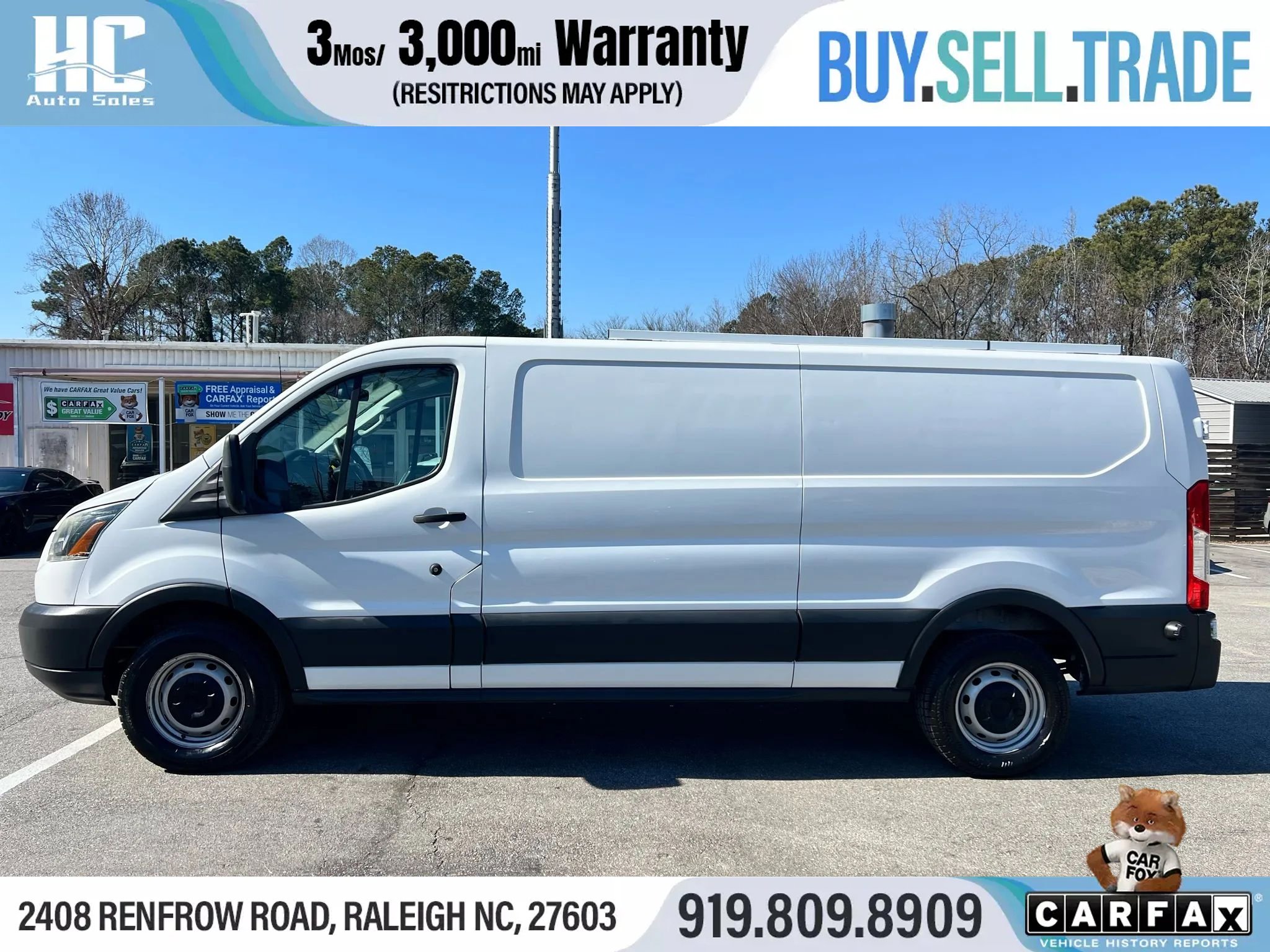 Used 2017 Ford Transit 250 148 Low Roof image 2