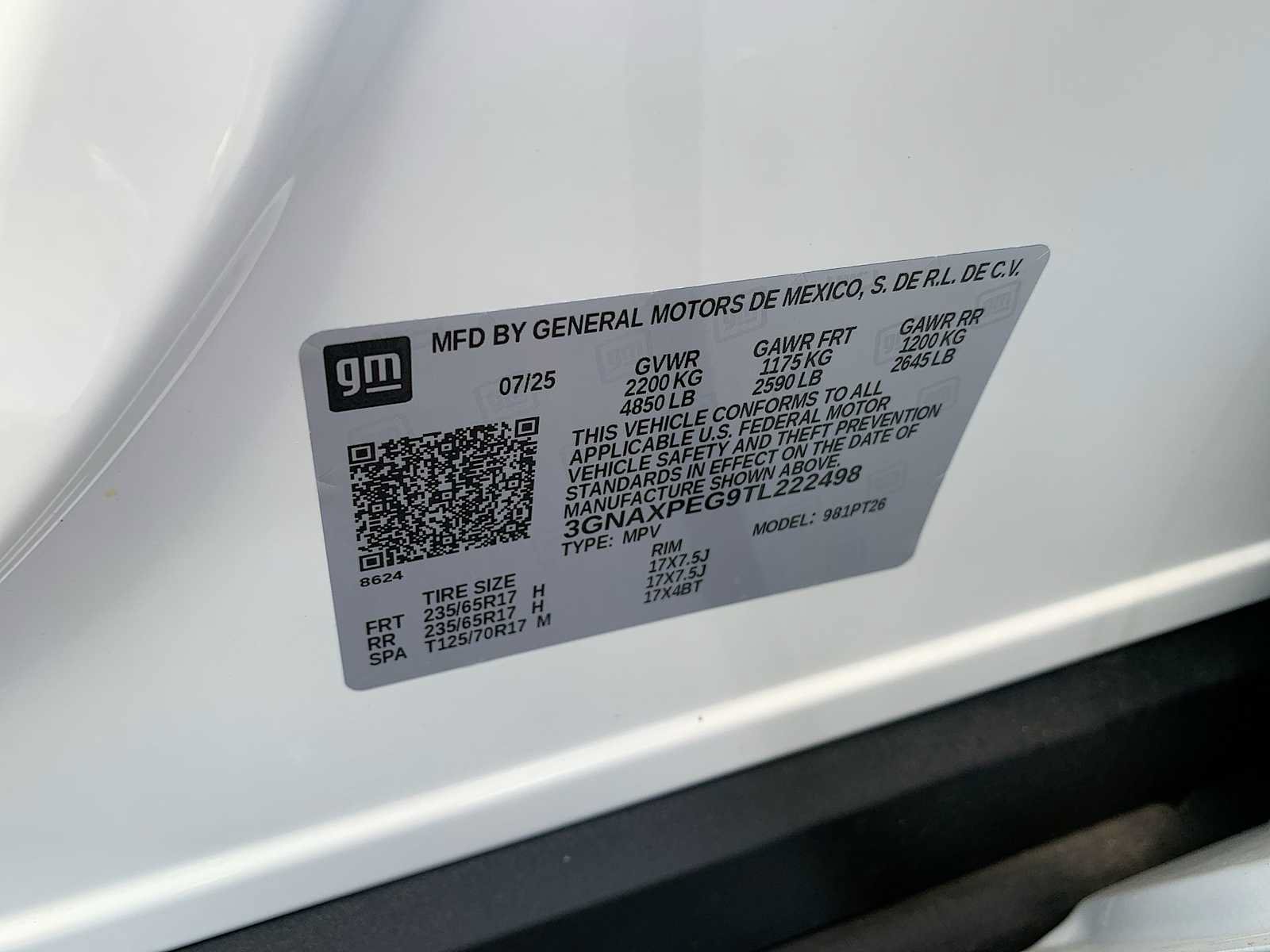 Certified 2026 Chevrolet Equinox LT w/ Convenience Package II AWD/4WD image 32