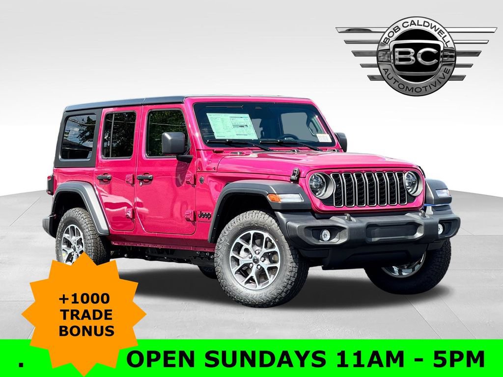 New 2026 Jeep Wrangler Unlimited Sport