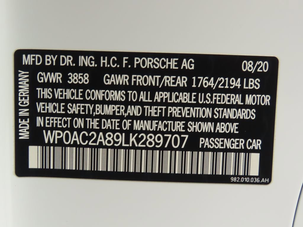 Used 2020 Porsche 718 Cayman GT4 image 31