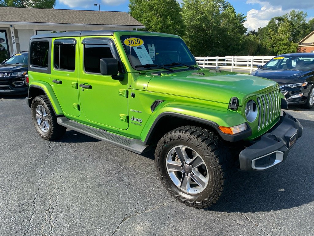Used 2020 Jeep Wrangler Unlimited Sahara AWD/4WD image 5