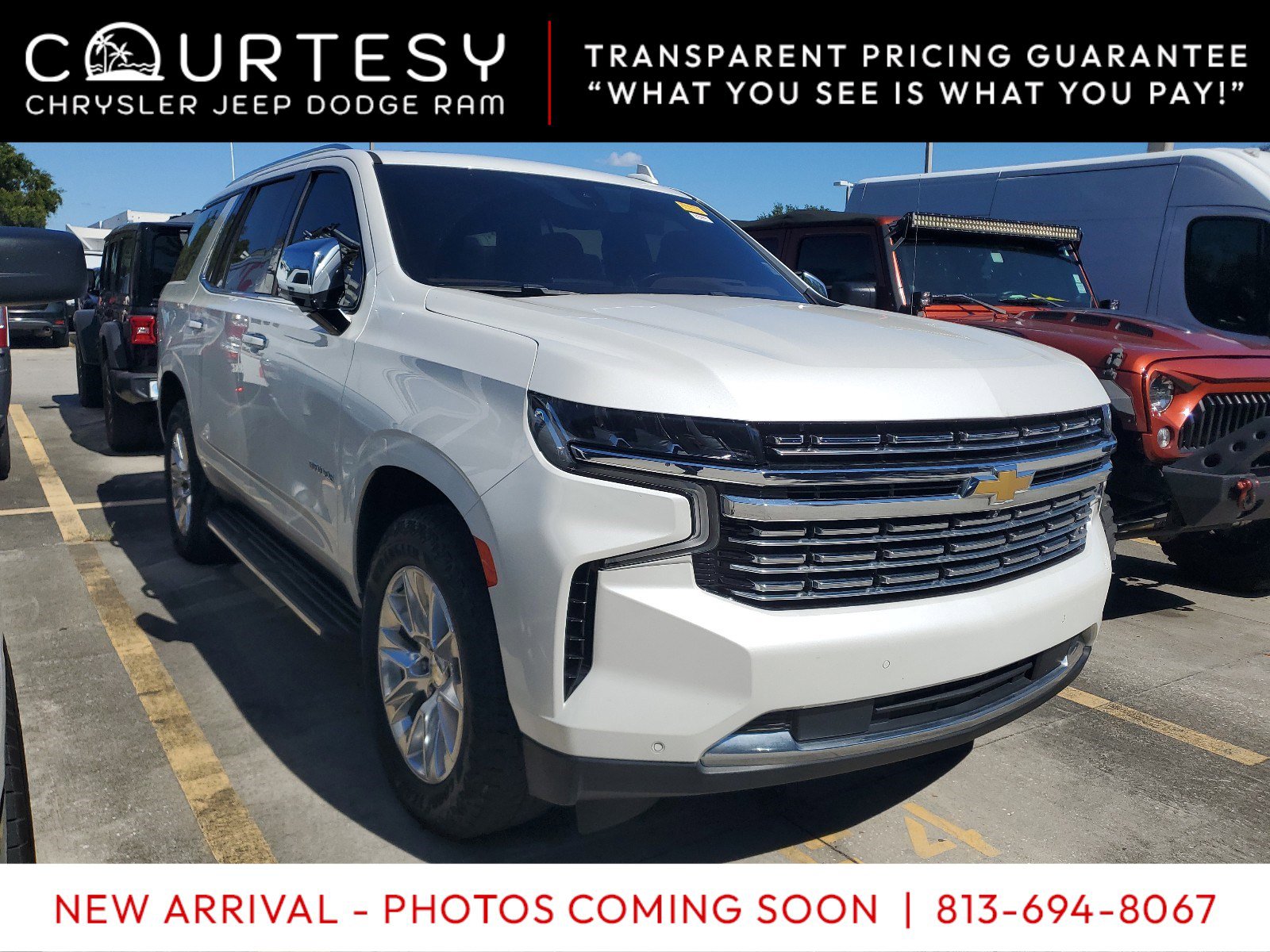 Used 2021 Chevrolet Tahoe Premier w/ Premium Package