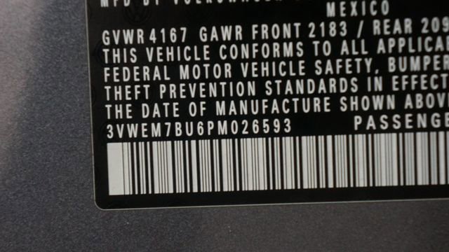 Certified 2023 Volkswagen Jetta SE image 92