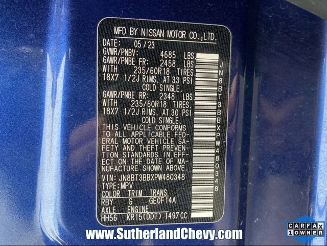 Used 2023 Nissan Rogue SV AWD/4WD image 41