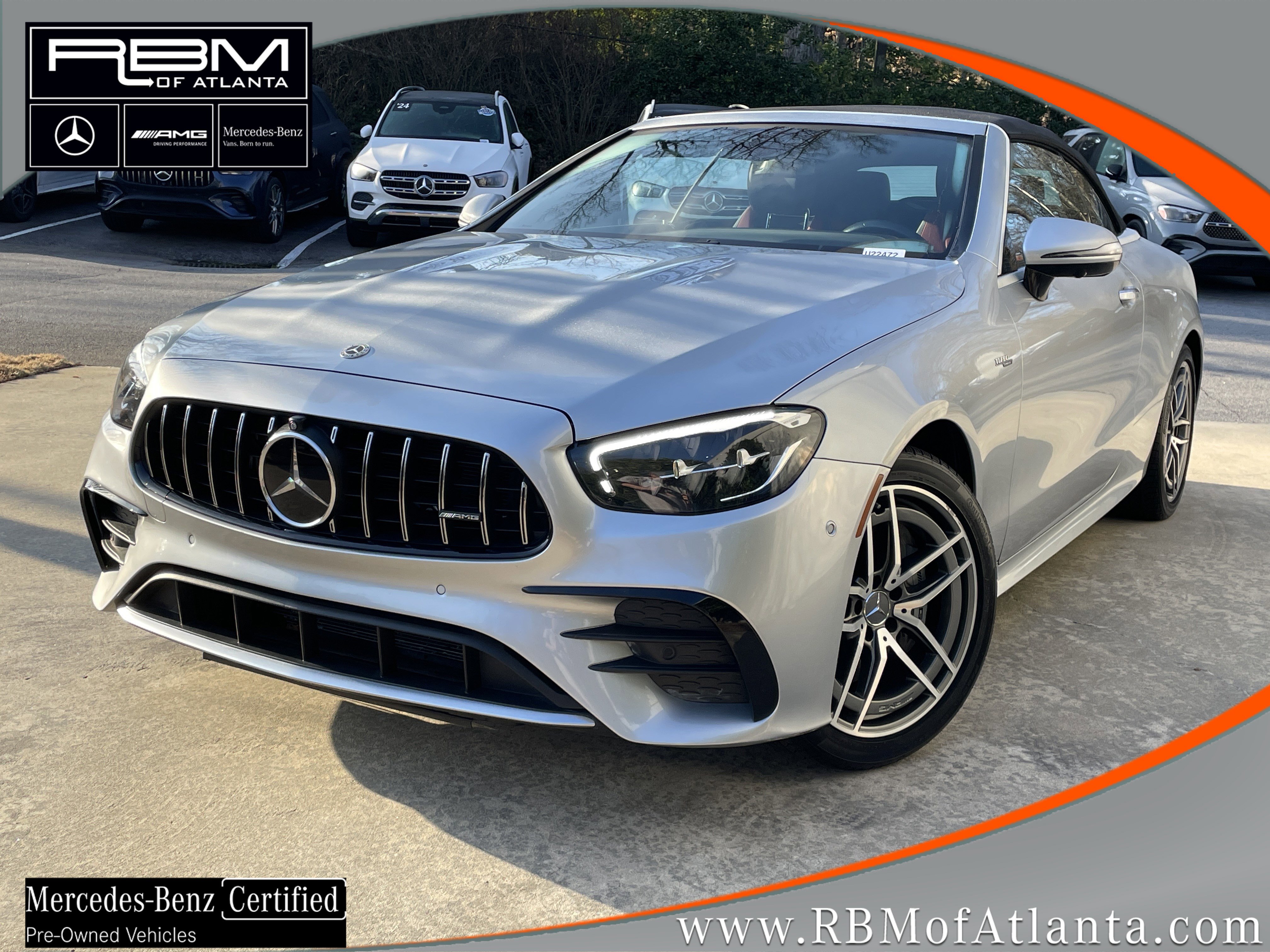 Certified 2021 Mercedes-Benz E 53 AMG 4MATIC Cabriolet