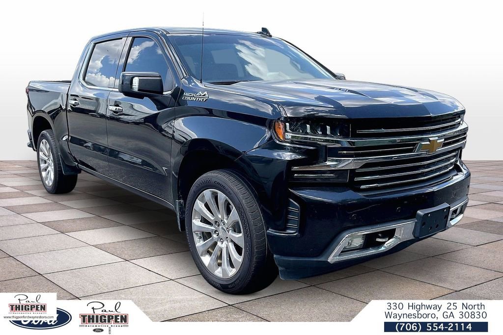 Used 2019 Chevrolet Silverado 1500 High Country AWD/4WD image 1