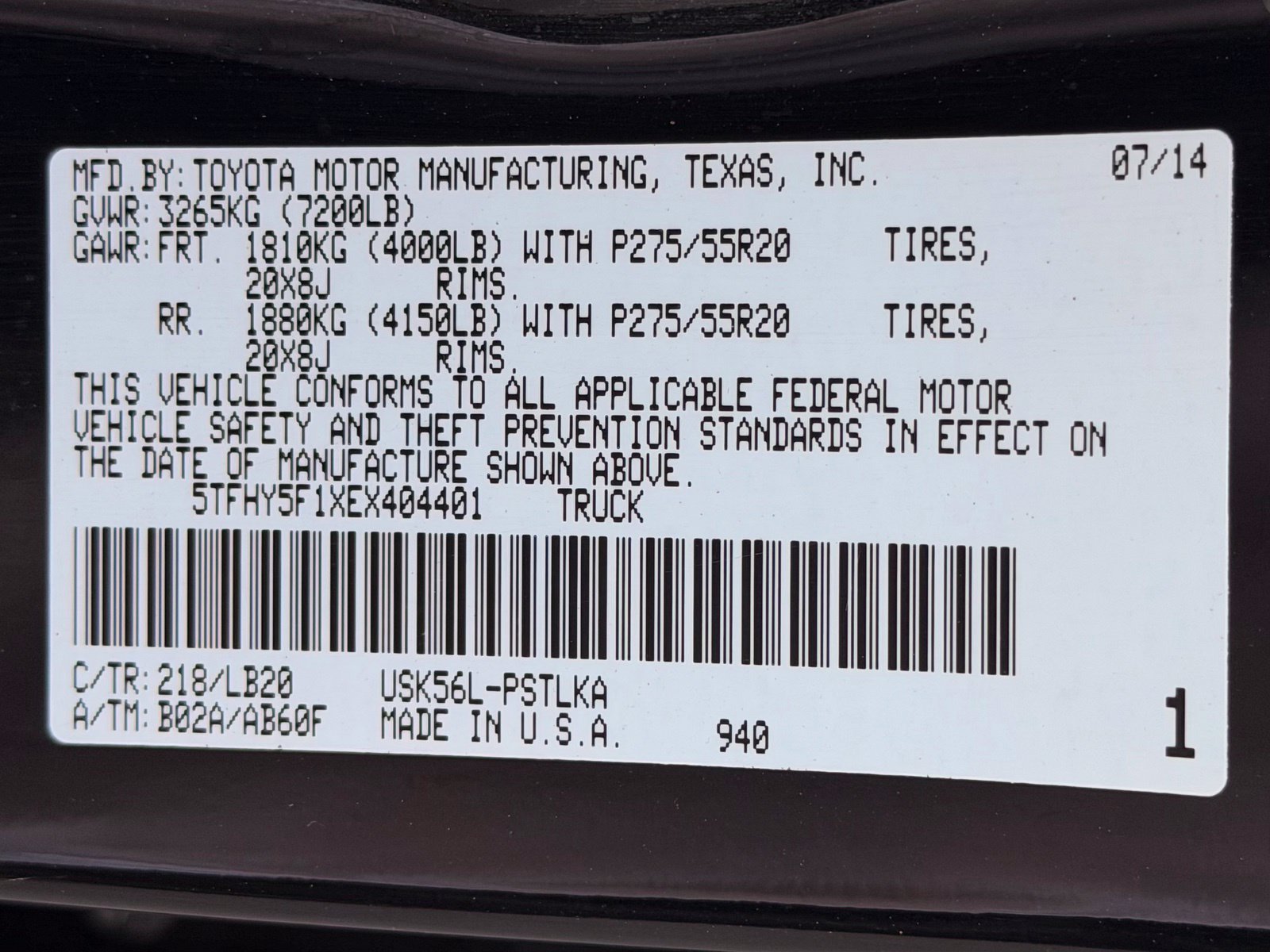 Used 2014 Toyota Tundra Limited w/ Limited Premium Package AWD/4WD image 48