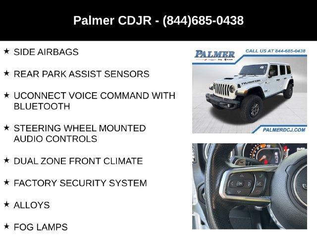 Used 2023 Jeep Wrangler Unlimited Rubicon 392 w/ Trailer Tow Package AWD/4WD image 24