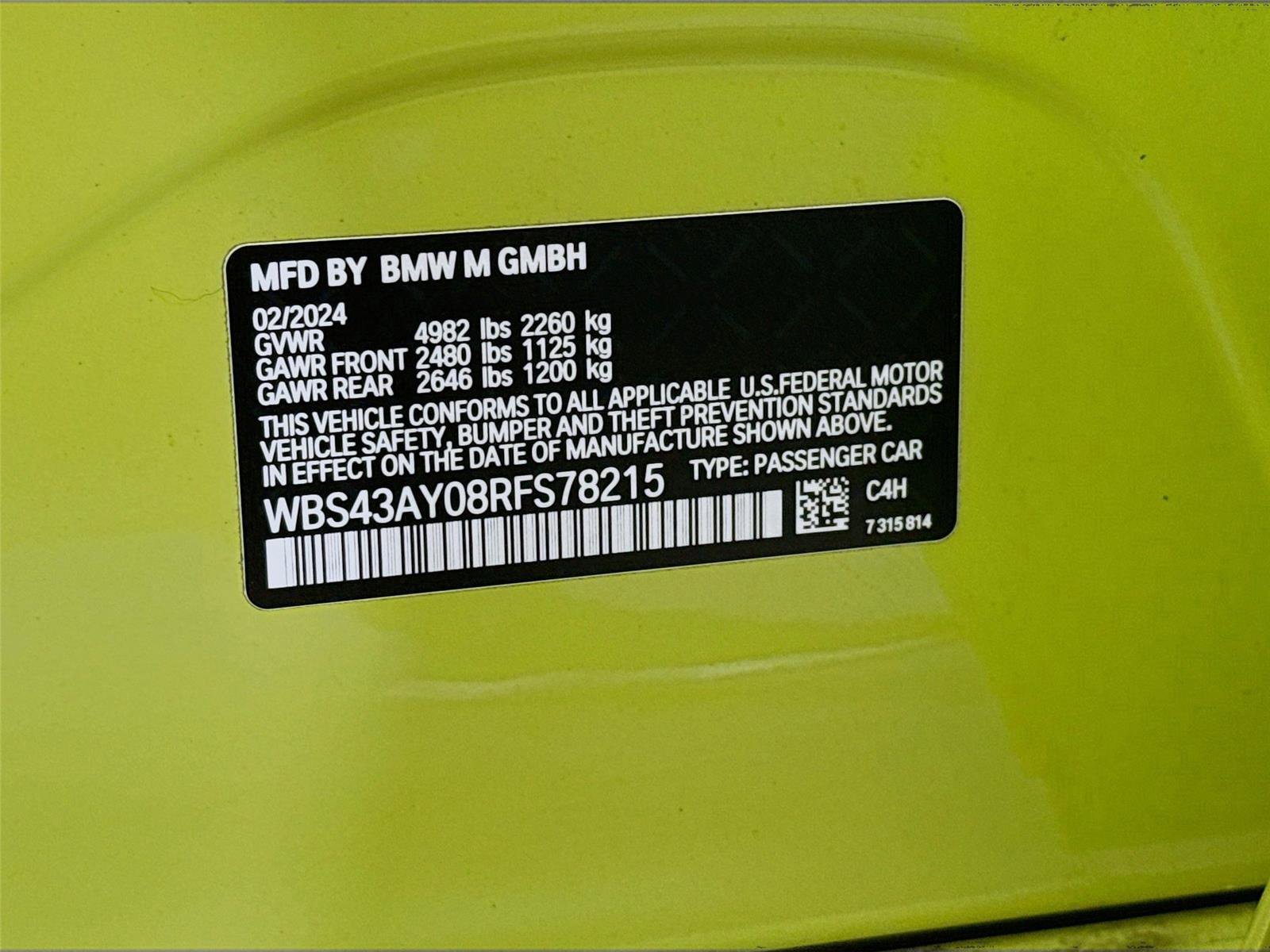 Used 2024 BMW M3 Competition w/ Executive Package image 37