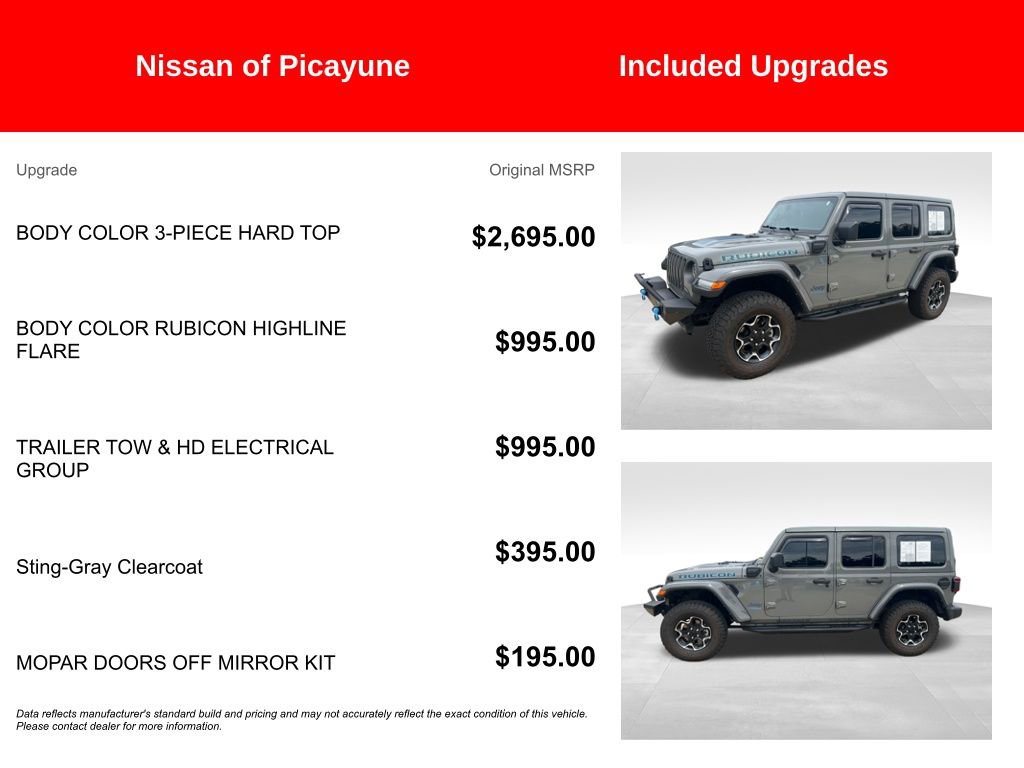 Used 2022 Jeep Wrangler Unlimited Rubicon 4xe image 7