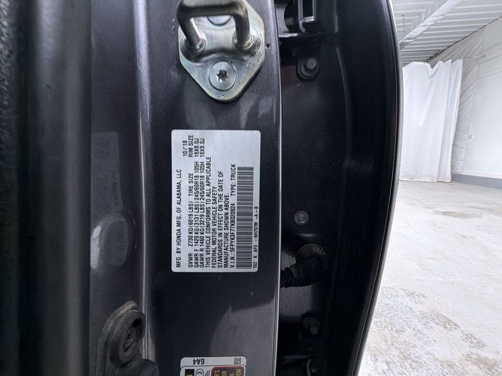 Used 2019 Honda Ridgeline RTL-E image 15