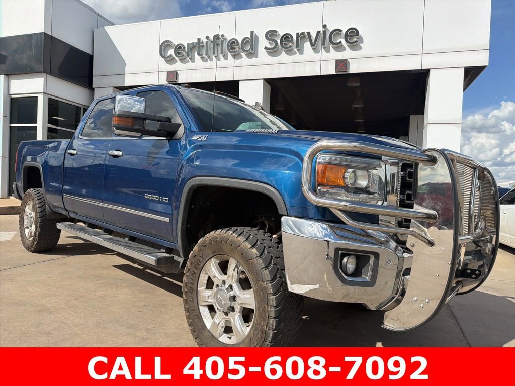 Used 2019 GMC Sierra 2500 SLT w/ Duramax Plus Package AWD/4WD image 1