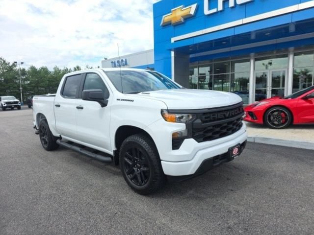 New 2026 Chevrolet Silverado 1500 Custom w/ Turbomax Blackout Package AWD/4WD image 1