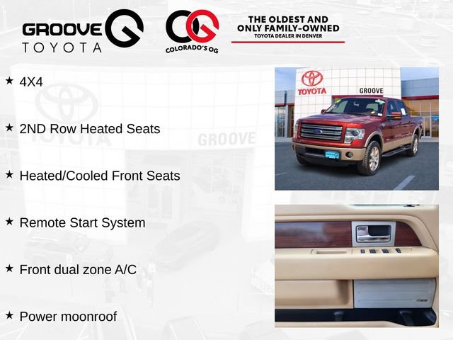 Used 2014 Ford F150 King Ranch w/ King Ranch Luxury Package AWD/4WD image 4