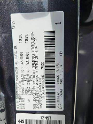 New 2025 Toyota Tundra Limited image 16