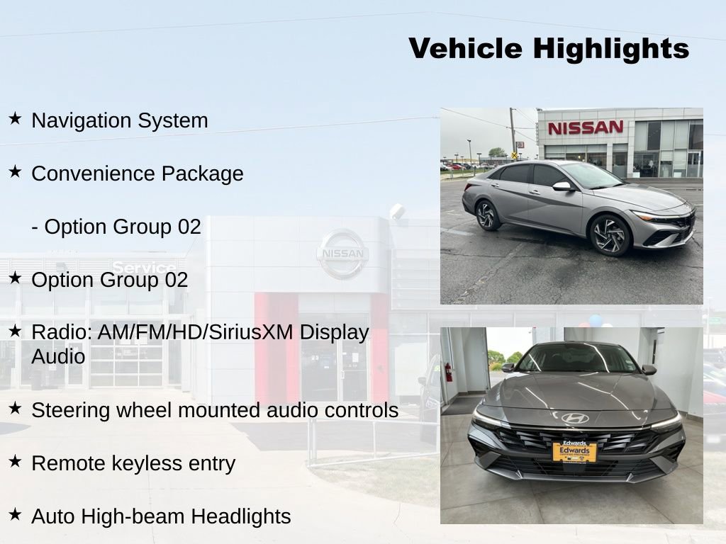 Used 2024 Hyundai Elantra SEL w/ Convenience Package FWD image 7