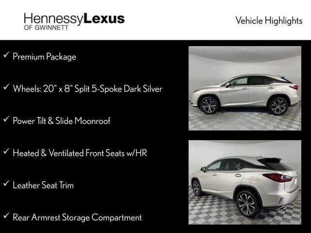 Used 2017 Lexus RX 350 FWD w/ Premium Package image 11