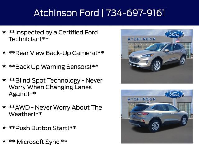 Certified 2021 Ford Escape SE w/ Cold Weather Package AWD/4WD image 4