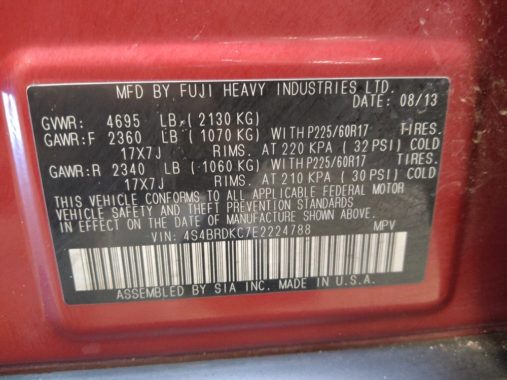 Used 2014 Subaru Outback 3.6R Limited w/ Accessory Value Package (OYZ) AWD/4WD image 33