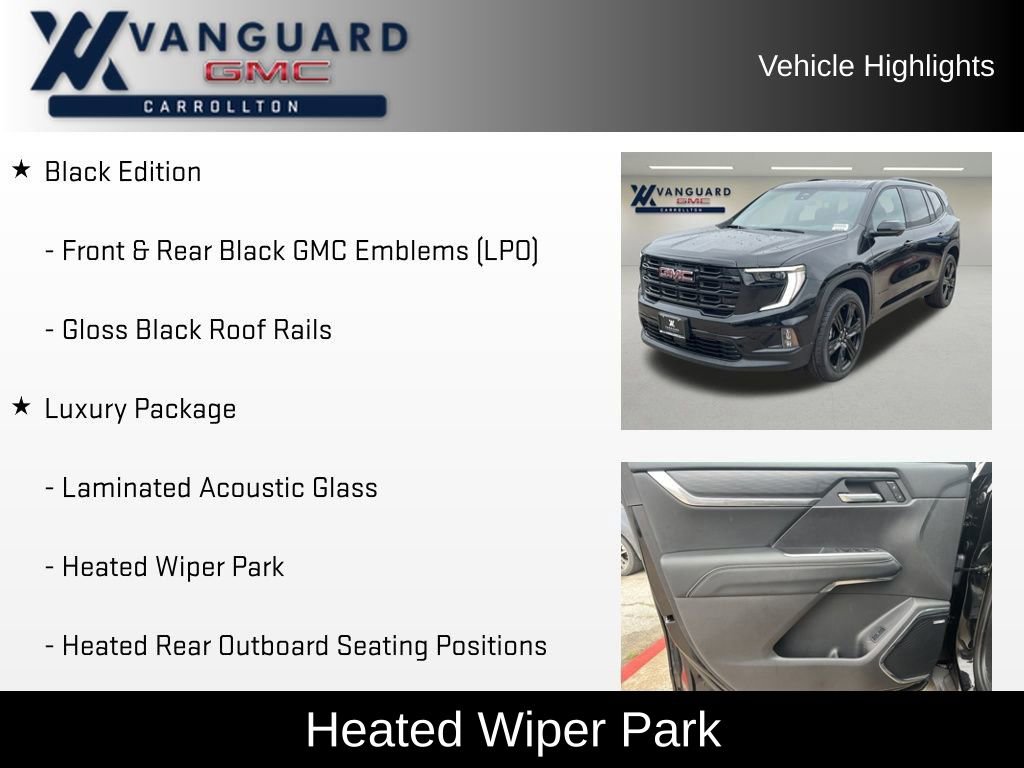 New 2026 GMC Acadia Elevation w/ Black Edition image 18