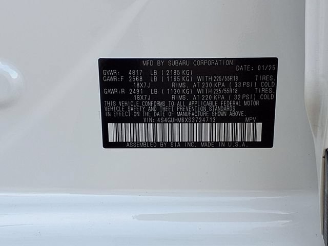 Certified 2025 Subaru Crosstrek 2.5i Limited w/ Popular Package #3A AWD/4WD image 10