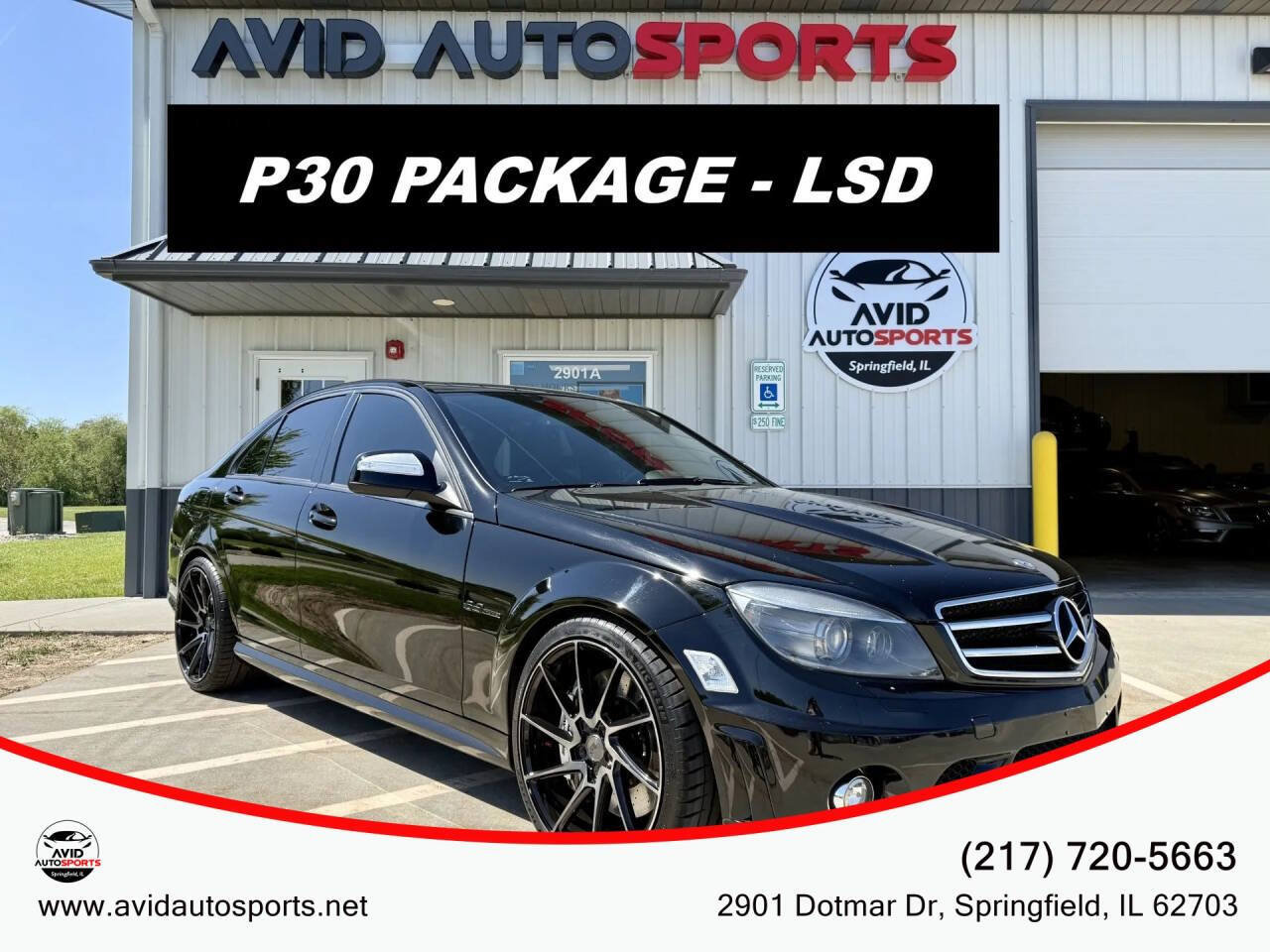Used 2009 Mercedes-Benz C 63 AMG Sedan image 1